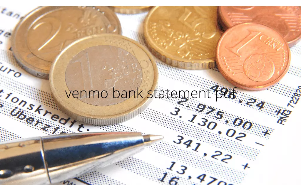 venmo bank statement pdf