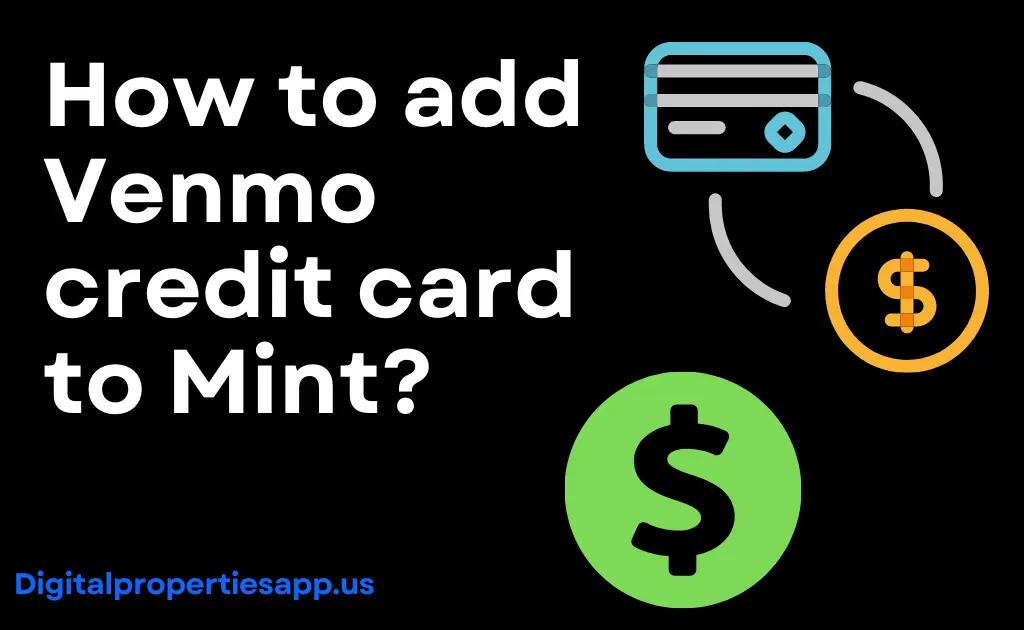 add Venmo credit card to Mint